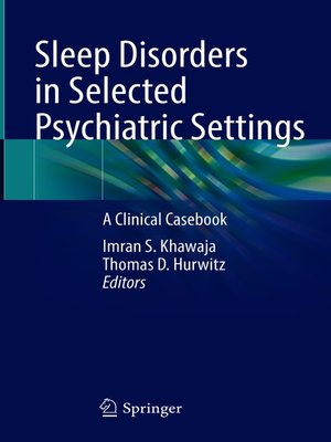 cover image of Sleep Disorders in Selected Psychiatric Settings